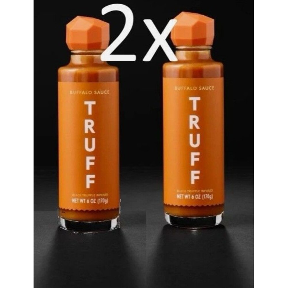 TRUFF Buffalo Sauce Duo 2 Pack Black Truffle Hot Sauce 2027 New